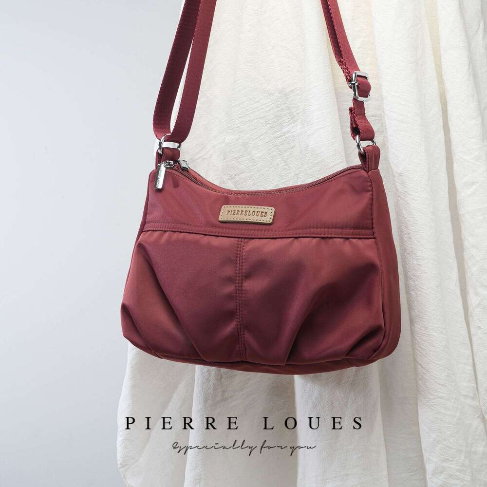 New Sports Wide Strap Oxford Cloth Crossbody Sense of Design Niche Minimalist Large Capacity Shoulder Bag