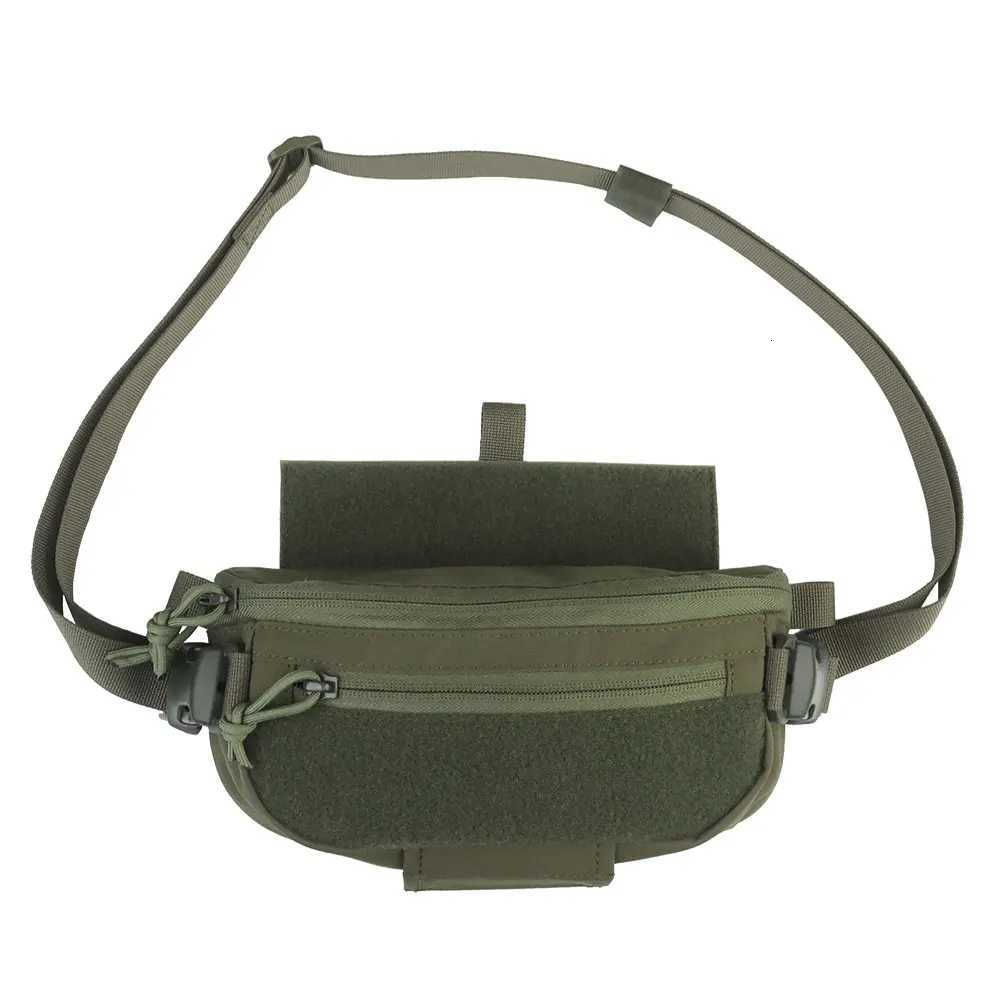 OPHIDIANTAC Quick Disassembly and Assembly Expansion Bag Vest Pendant Pull Down Bag EDC Abdominal Waist Bag Hunting Tourniquet M R250729