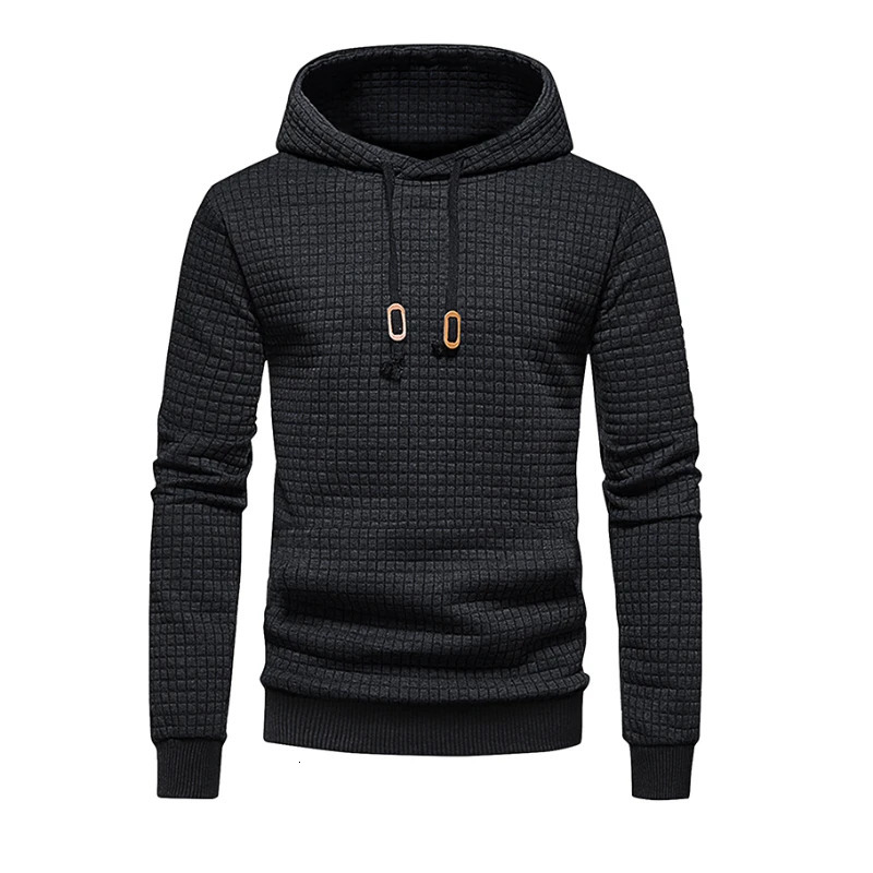 Mens Hooded Pullover Fall Casual Slim Longsleeved Warm Sweater Knit Loose Tops Outdoor Sports Clothing 250729