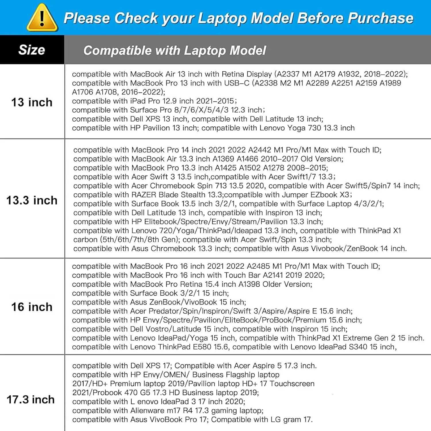 13 14 15 16 inch MOSISO Laptop Bag for MacBook Air / Pro HP Dell for Mens Computer Briefcase for Business Travel Laptop y250730