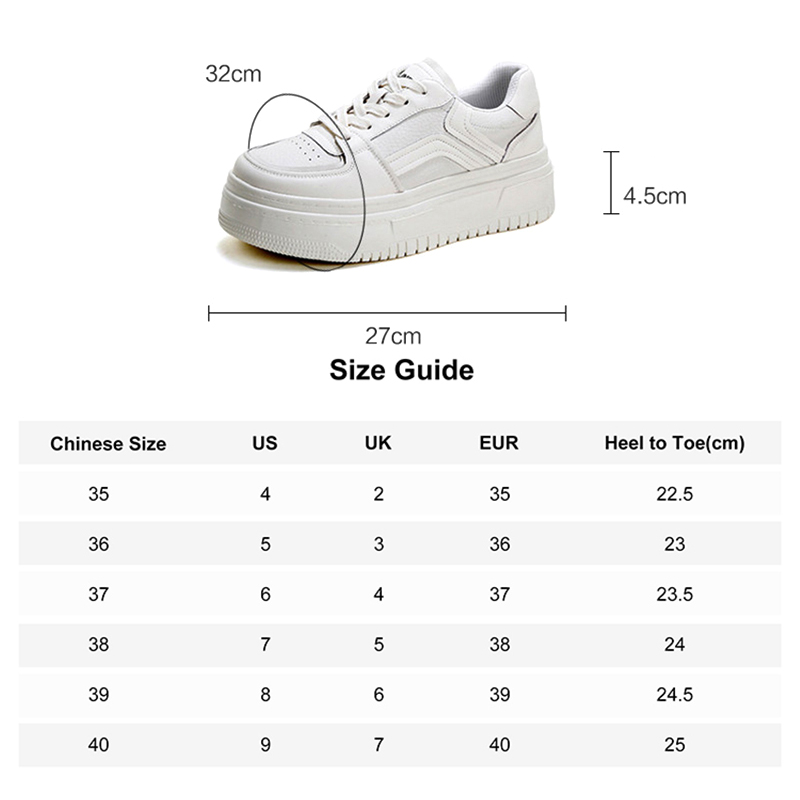 Mulinsen thick-soled white shoes for women 2025 new ins trendy all-match genuine leather platform shoes lightweight bread shoes casual sneakers