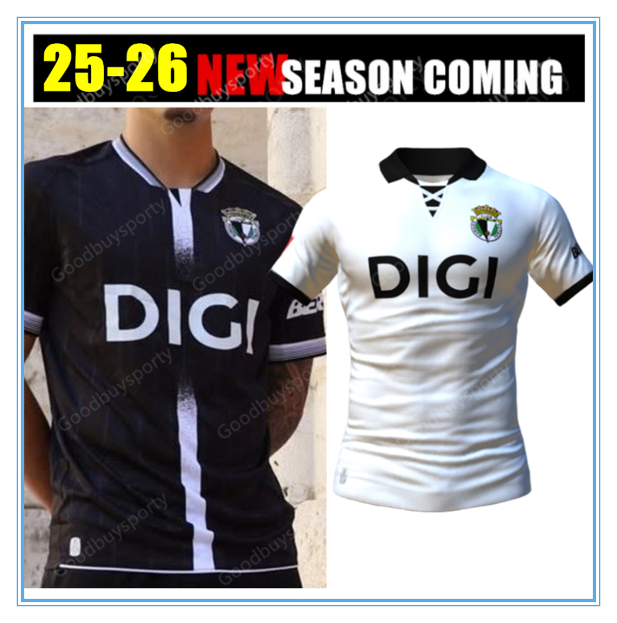 2526 BURGOS CF CAMISETA Soccer Jerseys Home Away Third LOCAL VISITANTE Equipacion BERMEJO MUMO Football shirts Kit kids futbol