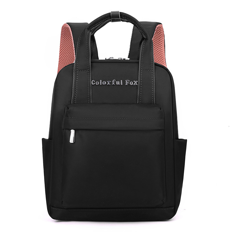 Colorful Fox Women's Large Capacity Backpack Outdoor casual Travel Bag ddmymoon