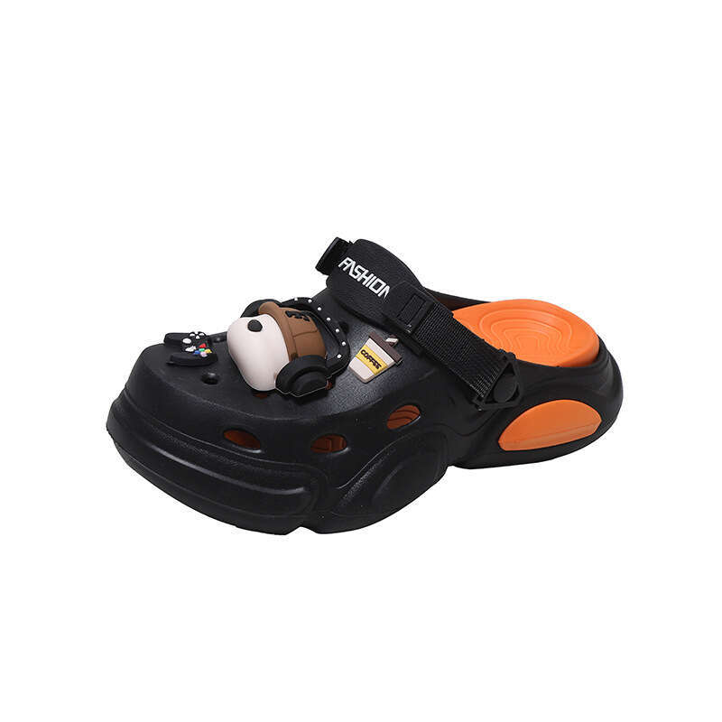 TK2025 New Men's Outdoor Lightweight Comfortable Non-Slip Odor-Resistant Closed-Toe Thick-Soled Cushioned Clog Sandals