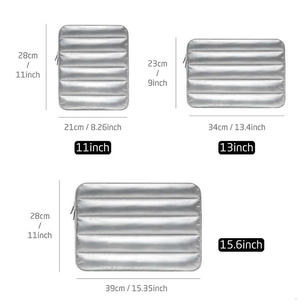 13.3/14/15/15.6 Inch Laptop Storage Bag for MacBook Air 13 Pro Xiaomi Dell Notebook Soft Case iPad 10.5/10.9/11 Sleeve Pouch y250730
