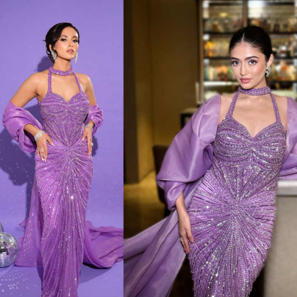 Sparkling Prom Dresses Halter Sleeveless Lace-Up Crystals Court Gown Floor-Length Custom Made Formal Party Dress Vestido De Noite