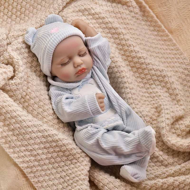 16 Inch 40cm Loulou Full Body Soft Vinyl Girl Reborn Baby Doll Lifelike Bebe Reborn Doll Toys Realistic Baby Doll Toys XJ250730