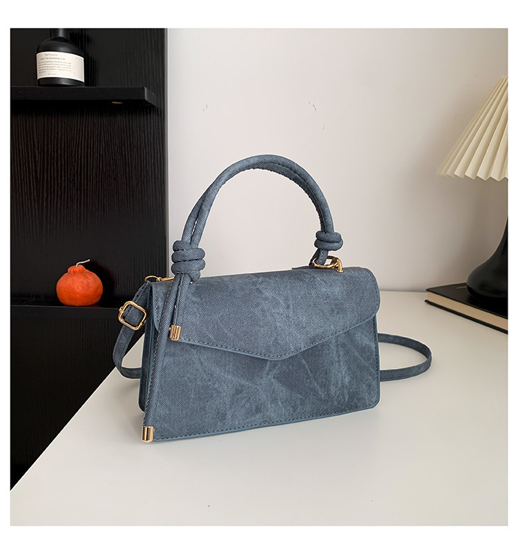 Summer New Women's Shoulder Bag Simple Handbag Small Square Bag New Designer Bag Retro Vintage Vintage For Women's Handbag New Designer Luxu