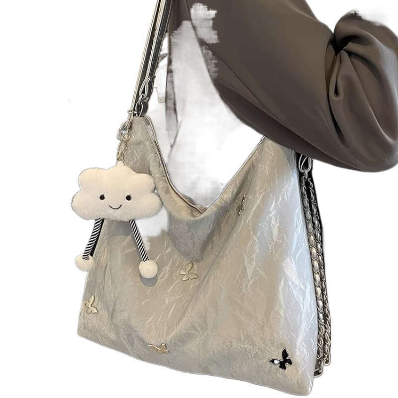 One Pack Back Three Use Large Capacity Tote Bag Women 2024 New Design Sense Commuting Double Single Shoulder Crossbody Backpack