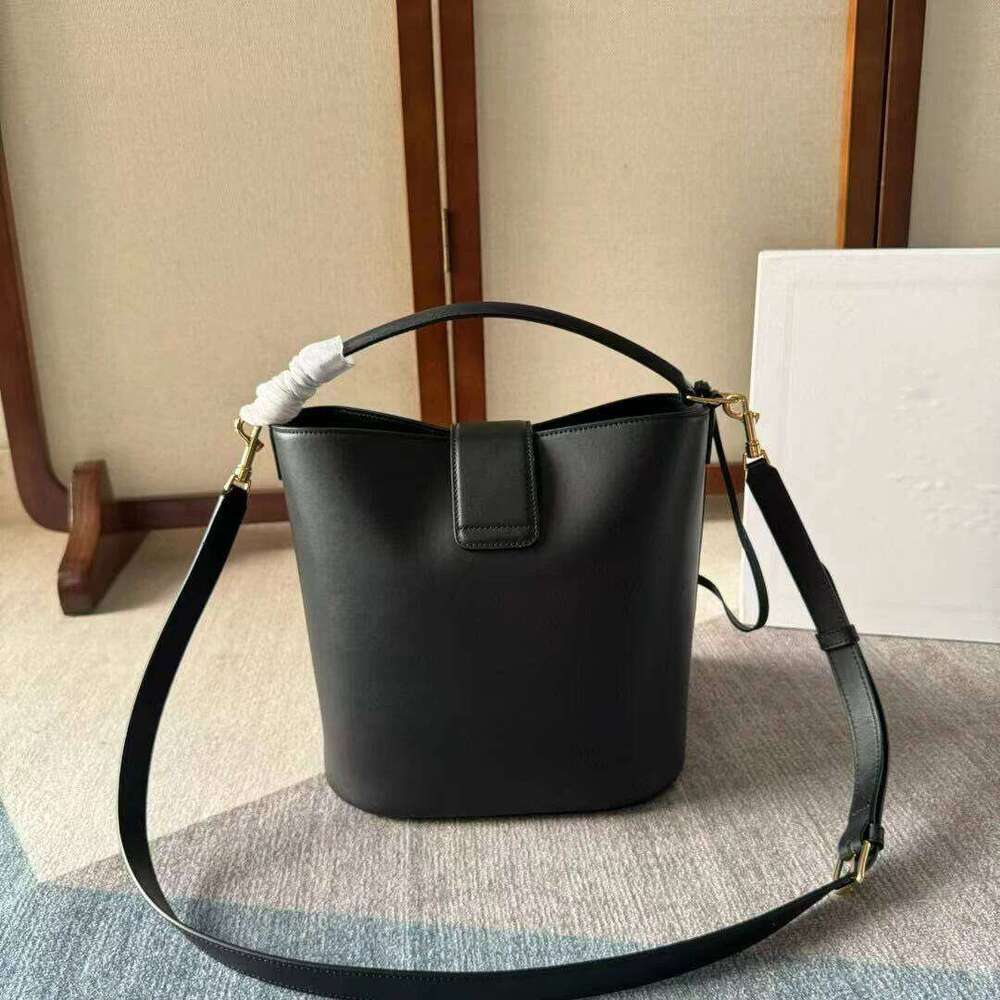 New Female Handbag Designer Bucket Calfskin One-Shoulder Cross Body Fashion Women's Large Capacity Tote Bag