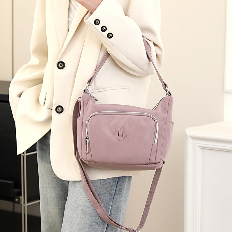 Colorful Fox New Women's Shoulder Fashion Trend Versatile Underarm Multi-layer Casual Crossbody Bag ddmymoon