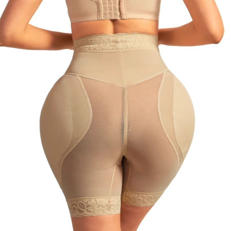 Women Shapewear High Waist Shorts Butt Lifter Hip Pad Shorts Hip Enhancer Body Shaper Shorts Waist Trainer Tummy Control Panties 250726