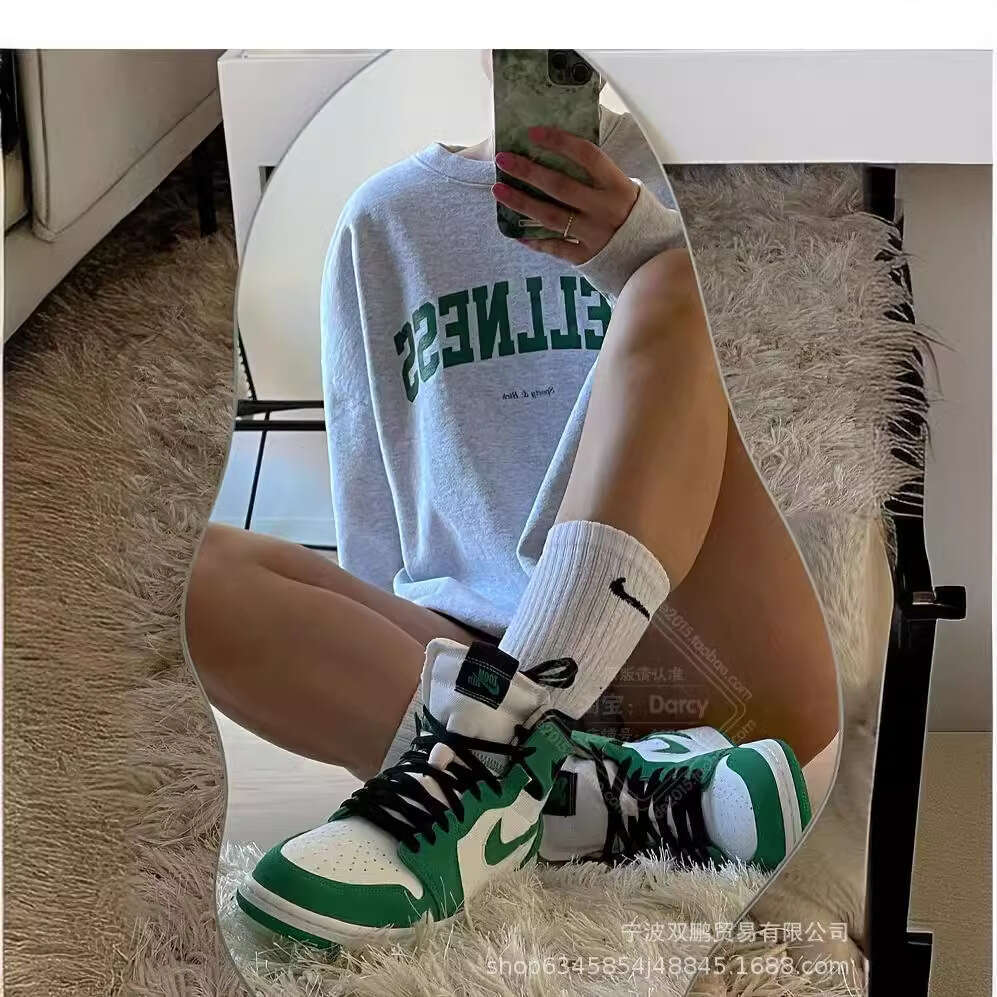 Autumn Winter New Thickened Fleece Printed For Women Ins Style Pullover Loose Lazy Cotton Sweatshirt B5