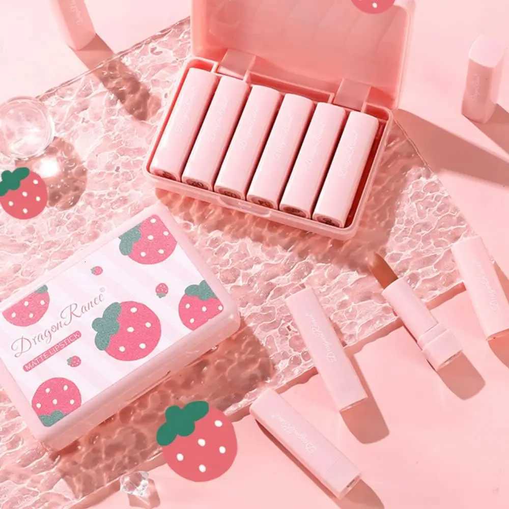6 Colors Matte Lipstick Set Matte Lipsticks Mini Size Lipstick Waterproof Long Lasting Matte Velvet Lipstick G250729