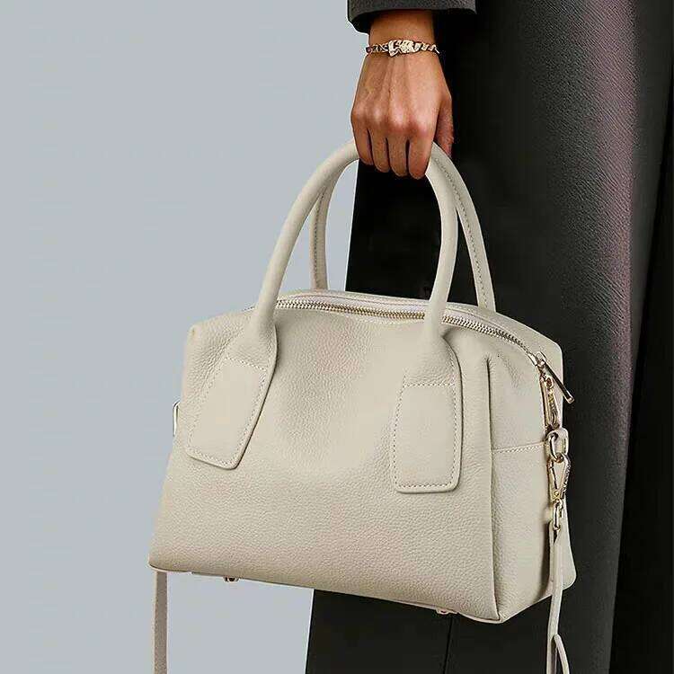 Luxury Designer Baiye Genuine Leather Women S Bags High Quality Cowhide Handbags Fashionable Shoulder