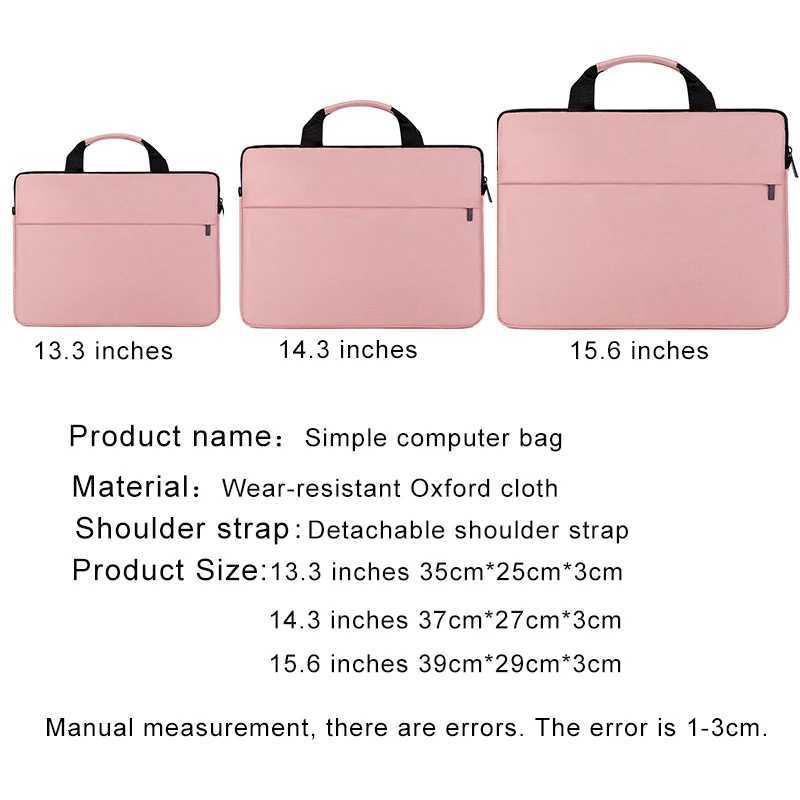13.3 14.1 15.6 17 Inch Laptop Bag Wen 2025 Off Notebook Sleeve Case Travel Computer Handbag Elegant Luxury y250730