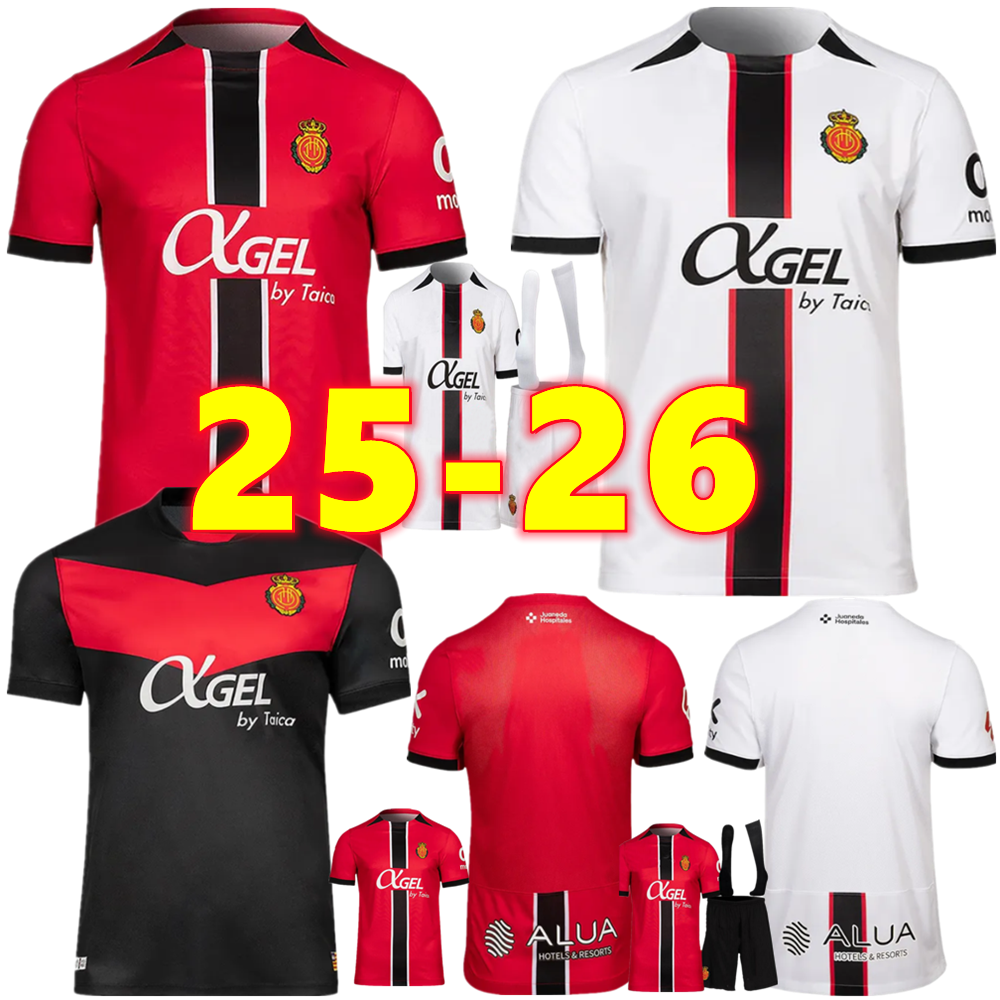 25 26 Mallorca Soccer Jerseys MURIQI GRENIER BABA Commemorative 94 95 Mallorca Retro SANCHEZ ABDON A. RAILLO VALJENT S.DARDER 01 02 2025 Men kids kit Football