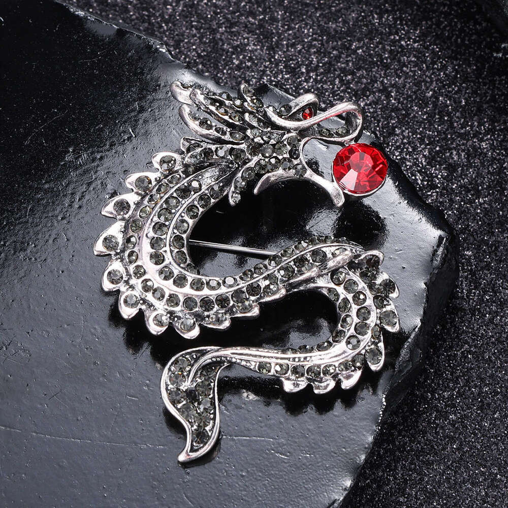 Hot Selling Dia-Studded Multi-Color High-End Creative Animal Personality Design Sense Clothing Accessories Brooch