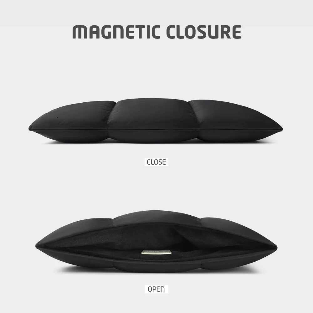 13 14 15 Inch Puffy Laptop Bag Waterproof Shockproof Lightweight Fluffy Notebook Sleeve Case for Book Air Xiaomi HP y250730