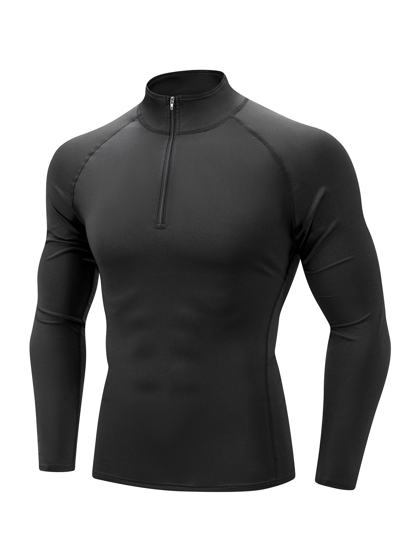 Mens Outdoor Sports Long Sleeve Tshirt Leisure Speed Dry Cycling Fitness Breathable Elastic Clothing Tops 250729