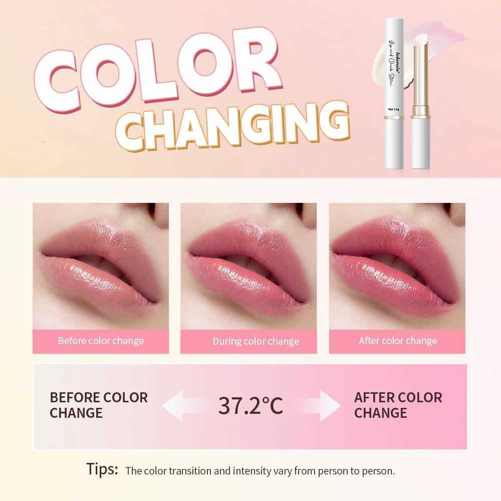 4 Colors PH-Activated Lip and Cheek Stain Formula Delivers Long-Lasting Natural Color Change Hydrating Botanical Oils Lips Care G250728