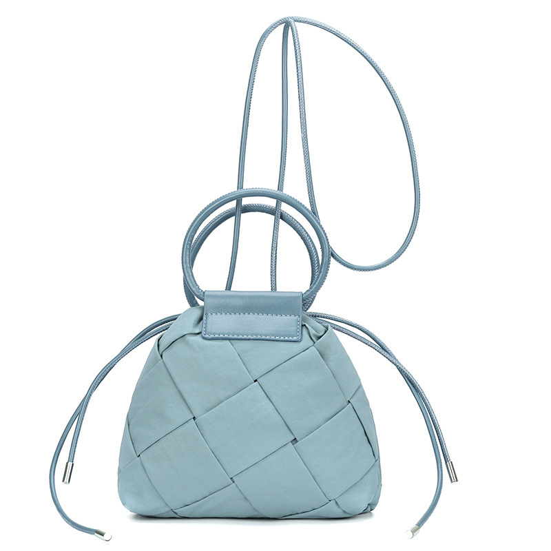 ColorfulFox Small Niche Ins Design Handheld Woven Fashion Mini Lightweight Shoulder Crossbody Bag ddmymoon