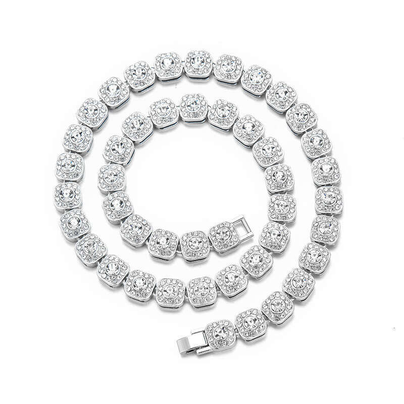 Reverse Love Same Style Chi Cheng Wu So-called CP Sugar Necklace Cube Rock Candy Bracelet Creative Personality Jewelry