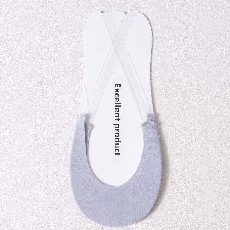 High Heel Non-Slip No-Slip Half Foot Strap Women Summer Thin Cotton Sole Half-Length Individually Packaged Socks