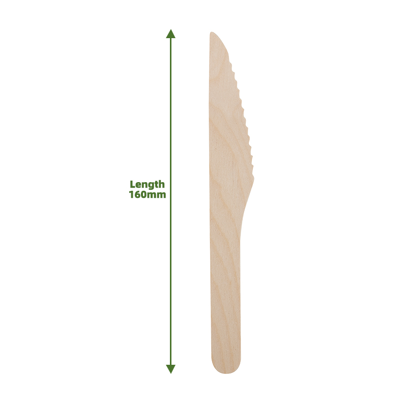 Single-use Wood Slice Tool Designed for Efficiently Dividing Loaves of Bread and Delicate Pastries - natural wood