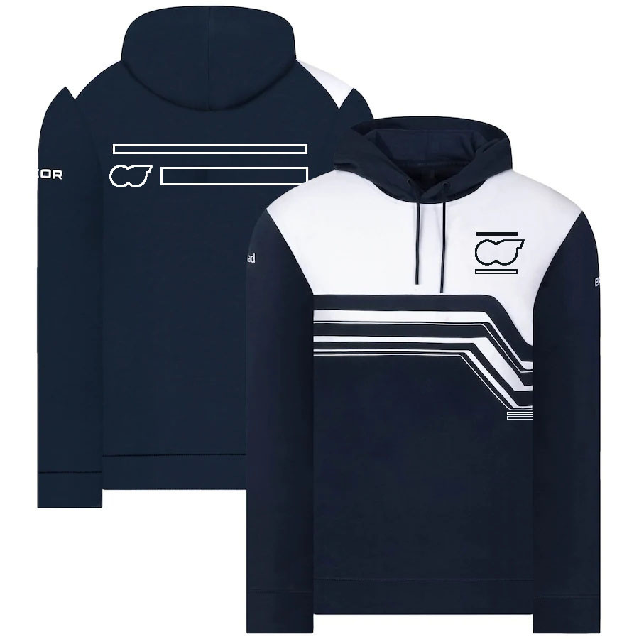 2025 New F1 Formula 1 Team Racing Suit Hoodie Driver Casual Hooded Sweatshirt Spring Autumn Men's Pullover Zip Sweat Jacket free shipping
