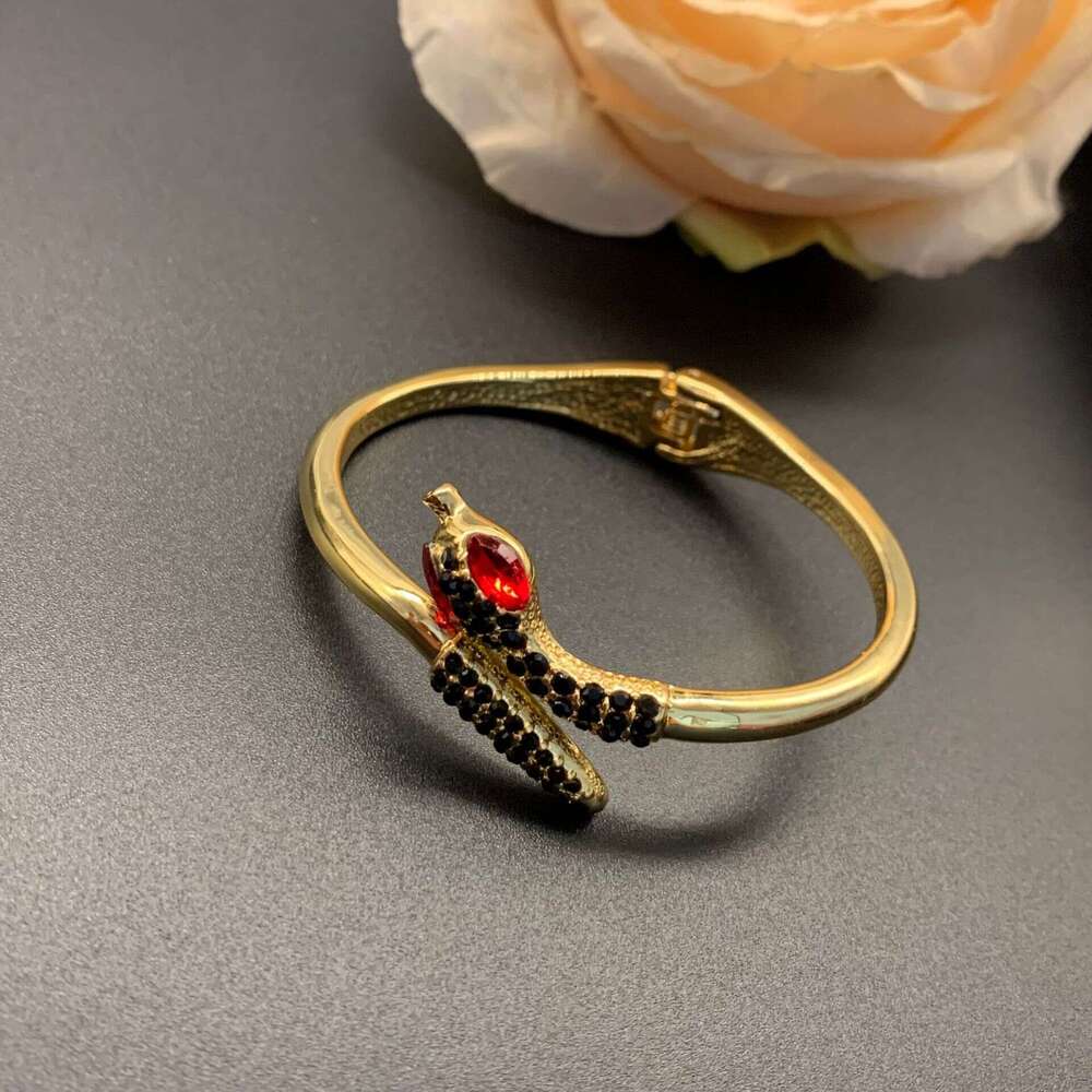 Light Snake-Shaped New Adjustable Bracelet Artistic Style Niche Personality Trendy Jewelry