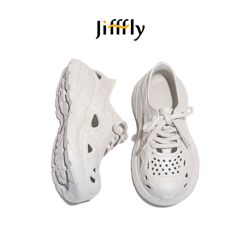 Jifffly Men's Summer Breathable Thick Sole Hiking Sandals with Anti-Slip Outsole for Indoor & Outdoor Use