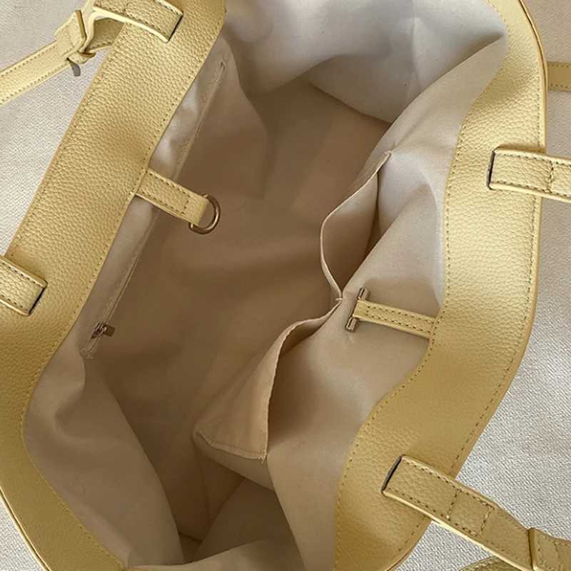 Luxury Designer Bags for Women Leather Handbag Summer Beach Bag Trend 2025 Casual Tote Korean Popar Purse Hand bags for Ladies Y250730