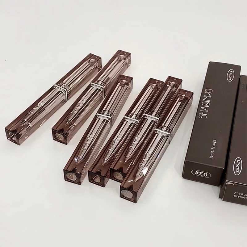 Glossy Ice Hydrating Lipstick Moisturizing Glossy Mirror Beep Lips Clear Clear it doesnt stick easily to cups. G250728