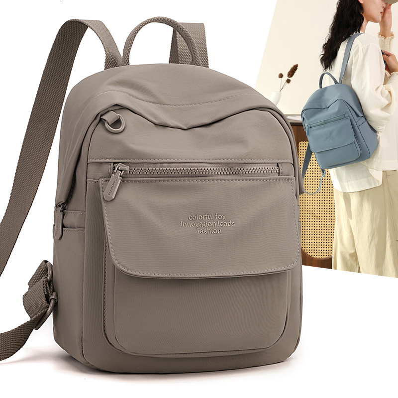 Colorful Fox New Women's Outdoor Casual Simple Small Backpack Versatile Fashion School Bag ddmymoon