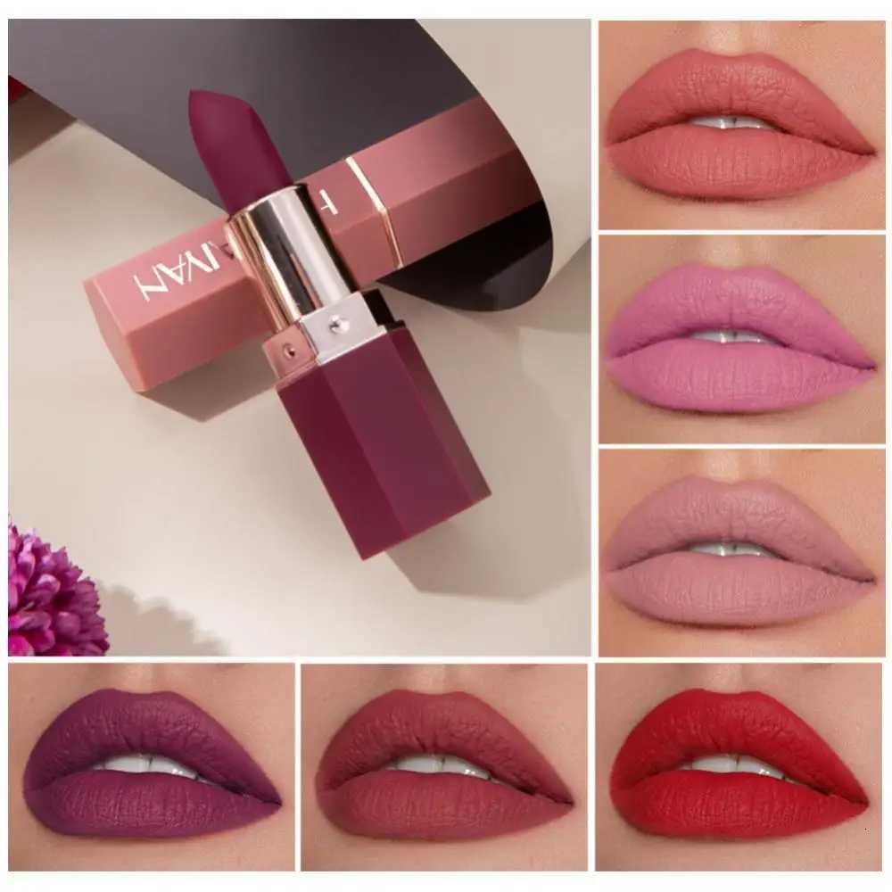 Color Matte Lipstick Waterproof Long Lasting Non-Stick Cup Lip Stick Non-Fading Sexy Red Pink Velvet Lipsticks Makeup Cosmetics G250729
