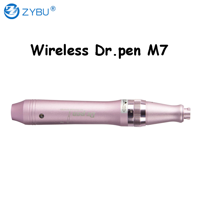 Advanced Skin Treatment: DrPen Series W M7 Skin Care Instrument Wireless Dermapen with 12pin Needing Disposable Heads