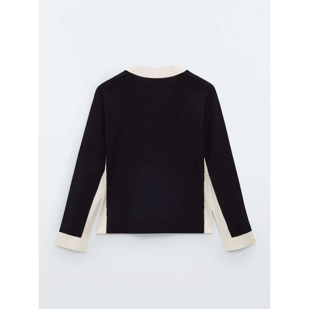 Ethereal MD 2025 Massidutti Autumn New Style Of Fashion Patchwork Knitted Women's Casual Top Cardigan 250728