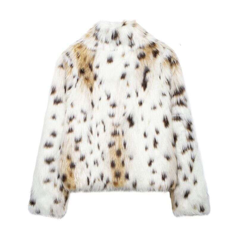 Women's Clothing Autumn New V Neck Senior Women's Short Fur Coat Niche Design