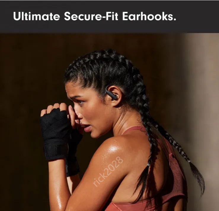 Sport Wireless Power Pro 2 Earbuds Bluetooth 5.3 Headphones - True Wireless Earbuds Earphones with Comfortable Earhooks, IPX4 Sweatproof for Running G