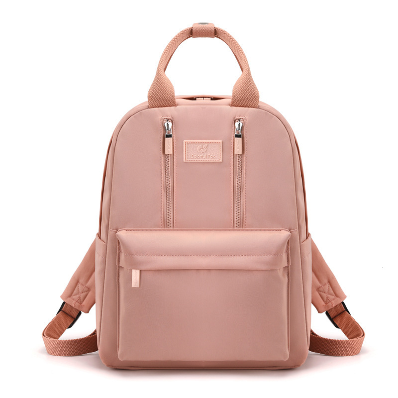 Colorful Fox New Fashion Trend Simple Large Capacity Women's Backpack Student School Bag ddmymoon