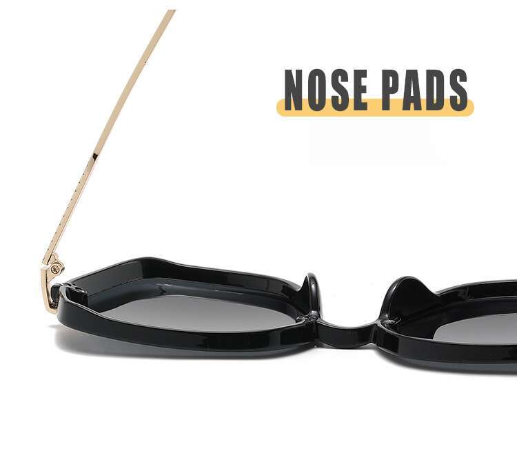 DHcollections 2025 Korean Fashion Sunglasses - UV400 Protection, Metal Frame, Trendy Polygon Shape for Women (3 Gradient Colors)