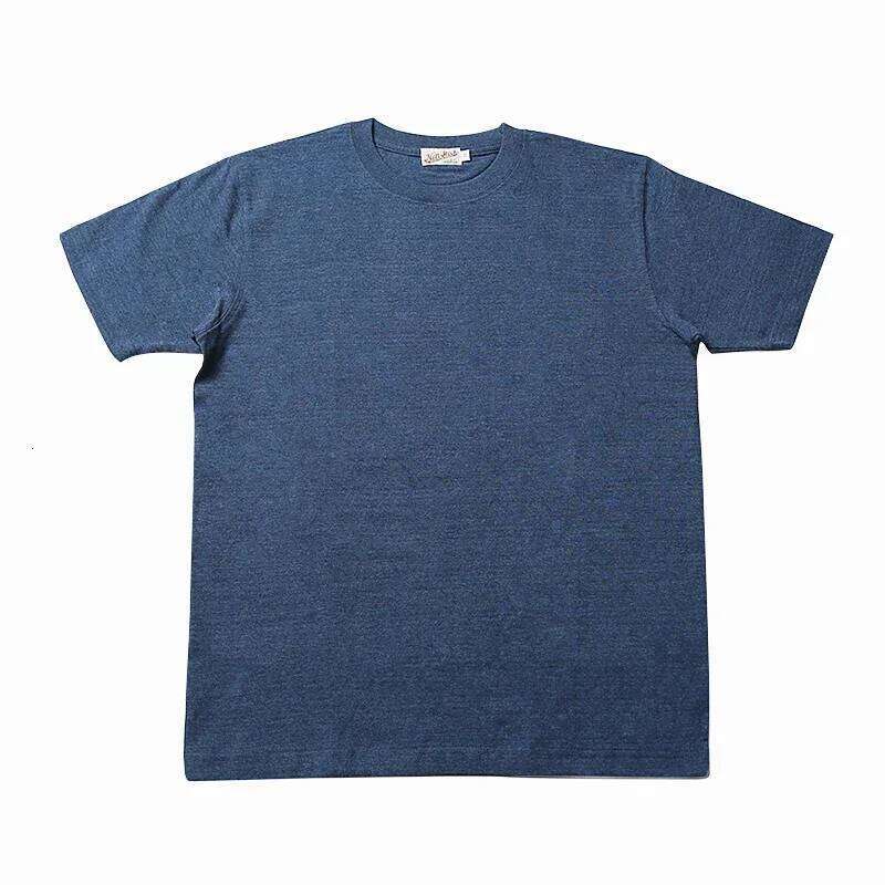 Non Stock 260g Seamless Tubular T-Shirts USA Cotton Crew Neck Short Sleeve Tee