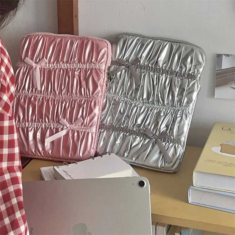 13.3/14/15/15.6 Inch Cute Bow Laptop Sleeve for Book Xiaomi Dell Notebook Soft Case iPad 10.5/10.9/11 Sleeve Pouch y250730