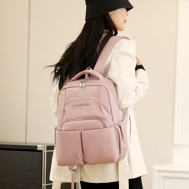 Colorful Fox New Women's Business Travel Multi-layer Large Capacity Water-resistant Lightweight Backpack ddmymoon