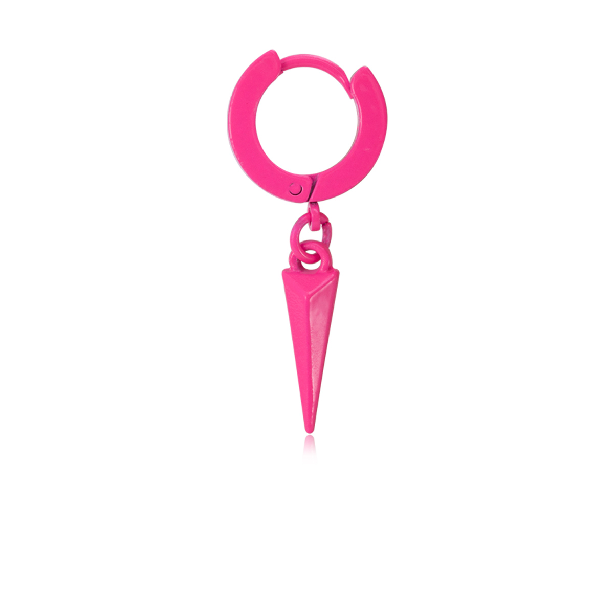 Stainless steel exaggerated personality ear bone nail pointed cone earrings mushroom game controller earrings human puncture jewelry wholesale