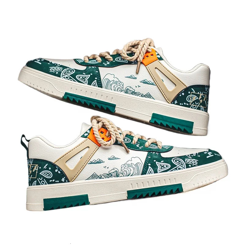 Mens Summer Casual Board Shoes Comfort Running Sneakers Lightweight Outdoor Anti Slip sports shoes Trendy versatile shoes Men 250725