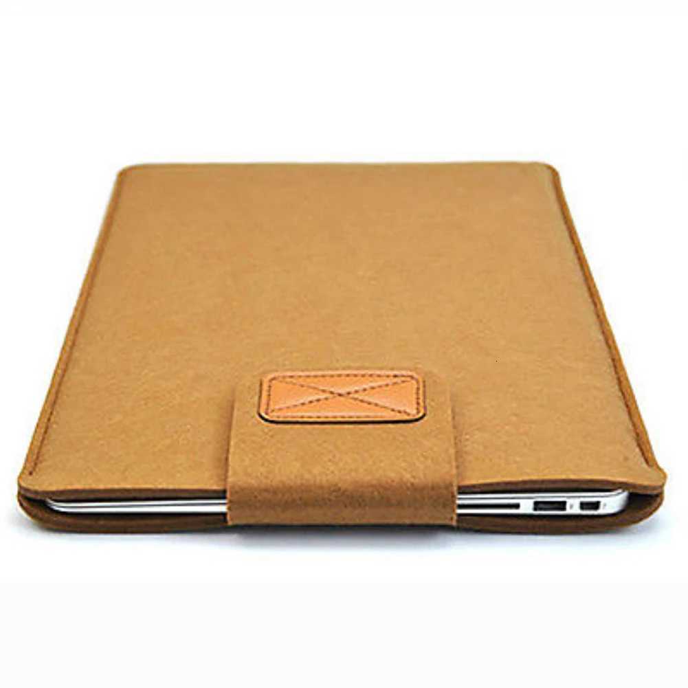 13Inch 15inch Felt Sle Slim Tablet Case Cover Bag for Books Air Pro Solid Color Tablet Storage Bag y250730