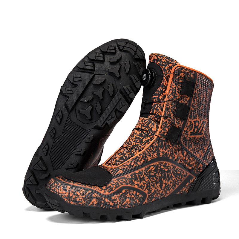 Motorcycle shoes Shoes men high top men's outdoor comfortable non slip wear resistant protection