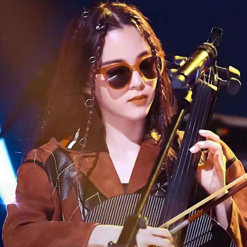 DHcollections Celebrity Cat-Eye Sunglasses - UV400 Polarized, AC Lenses, Korean Style for Women (6 Colors, Regular & Polarized)